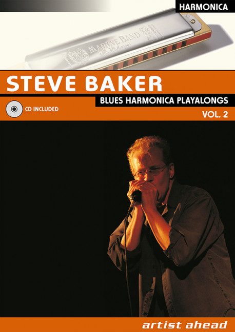 Vorderes Coverbild Blues Harmonica Playalongs 