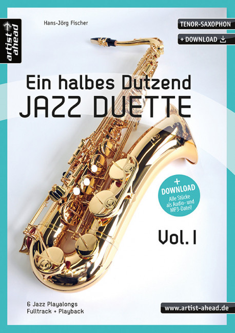 Vorderes Coverbild Ein halbes Dutzend Jazz Duette – Vol. 1 – Tenor-Saxophon Band 1