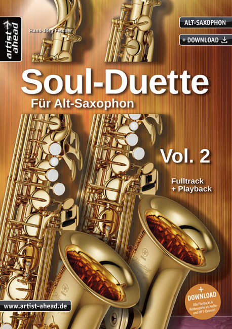 Vorderes Coverbild Soul Duette für Altsaxophon 2 Band 2