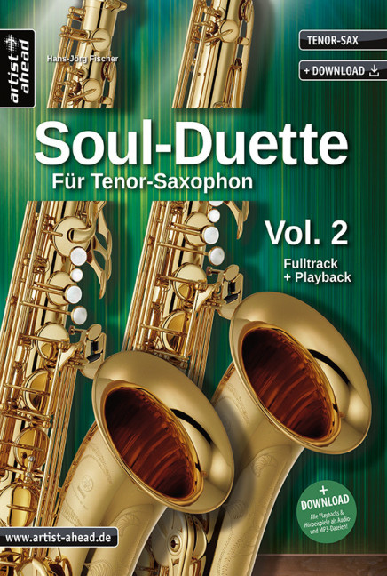 Vorderes Coverbild Soul Duette für Tenorsaxophon 2 Band 2