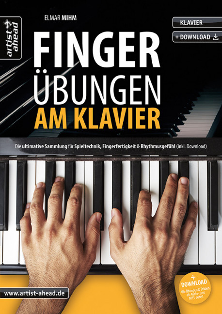 Vorderes Coverbild Fingerübungen am Klavier 