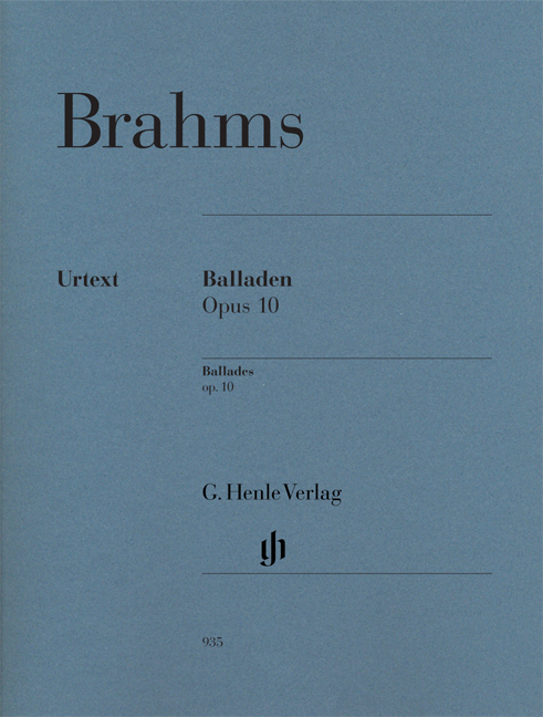 Vorderes Coverbild Balladen op. 10