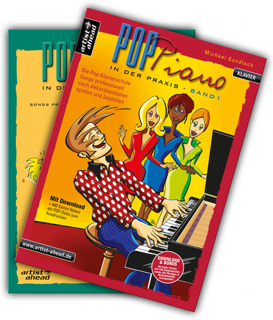 Vorderes Coverbild Pop-Piano in der Praxis - Band 1 & 2 Band 1 & 2