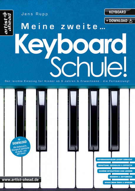 Vorderes Coverbild Meine zweite Keyboardschule! Band 2