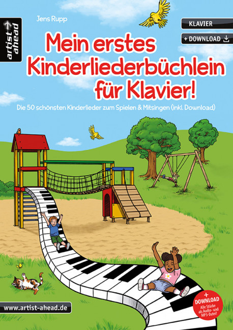 Vorderes Coverbild Mein erstes Kinderliederbüchlein für Klavier! 