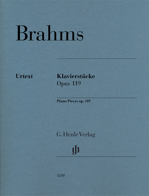 Vorderes Coverbild Klavierstücke op. 119