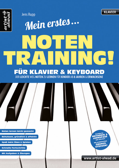 Vorderes Coverbild Mein erstes Notentraining für Klavier & Keyboard! 