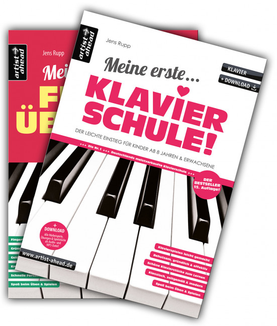 Vorderes Coverbild Meine erste Klavierschule & Meine ersten Fingerübungen im Set 