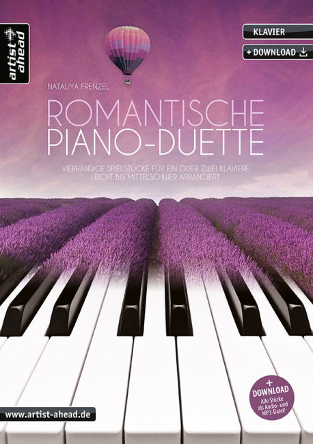 Vorderes Coverbild Romantische Piano-Duette 