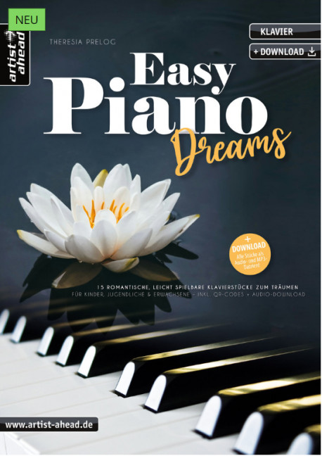 Vorderes Coverbild Easy Piano Dreams 