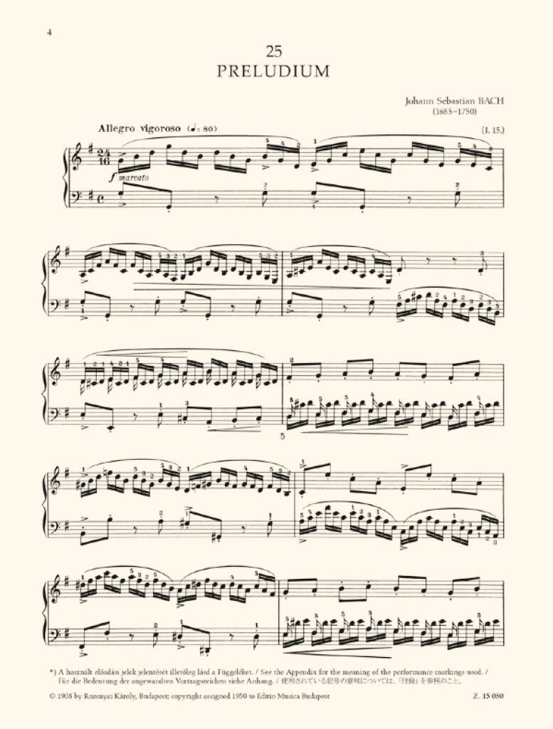 Anderes Coverbild Das Wohltemperierte Klavier 3-4