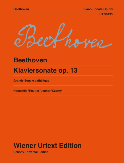 Vorderes Coverbild Sonate c-Moll op. 13