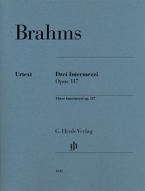 Vorderes Coverbild Drei Intermezzi Opus 117