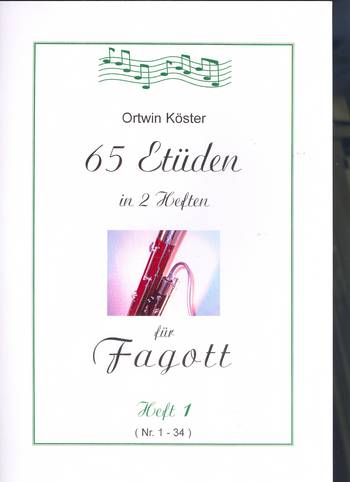 Vorderes Coverbild 65 Etüden Band 1