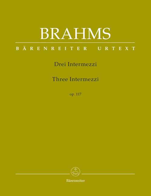 Anderes Coverbild Drei Intermezzi op. 117