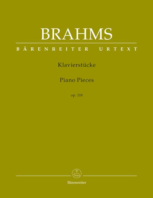 Anderes Coverbild Klavierstücke op. 118