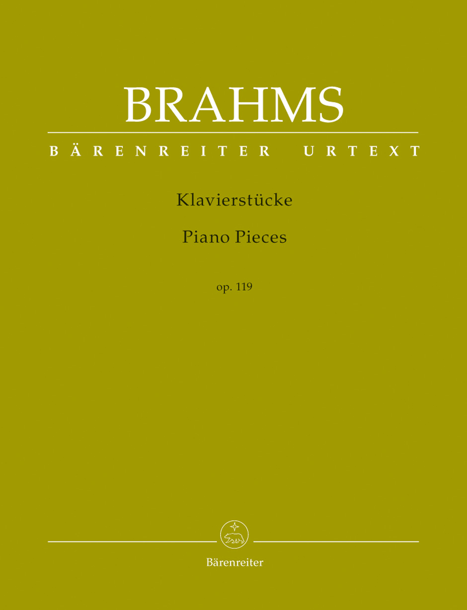 Vorderes Coverbild Klavierstücke op. 119