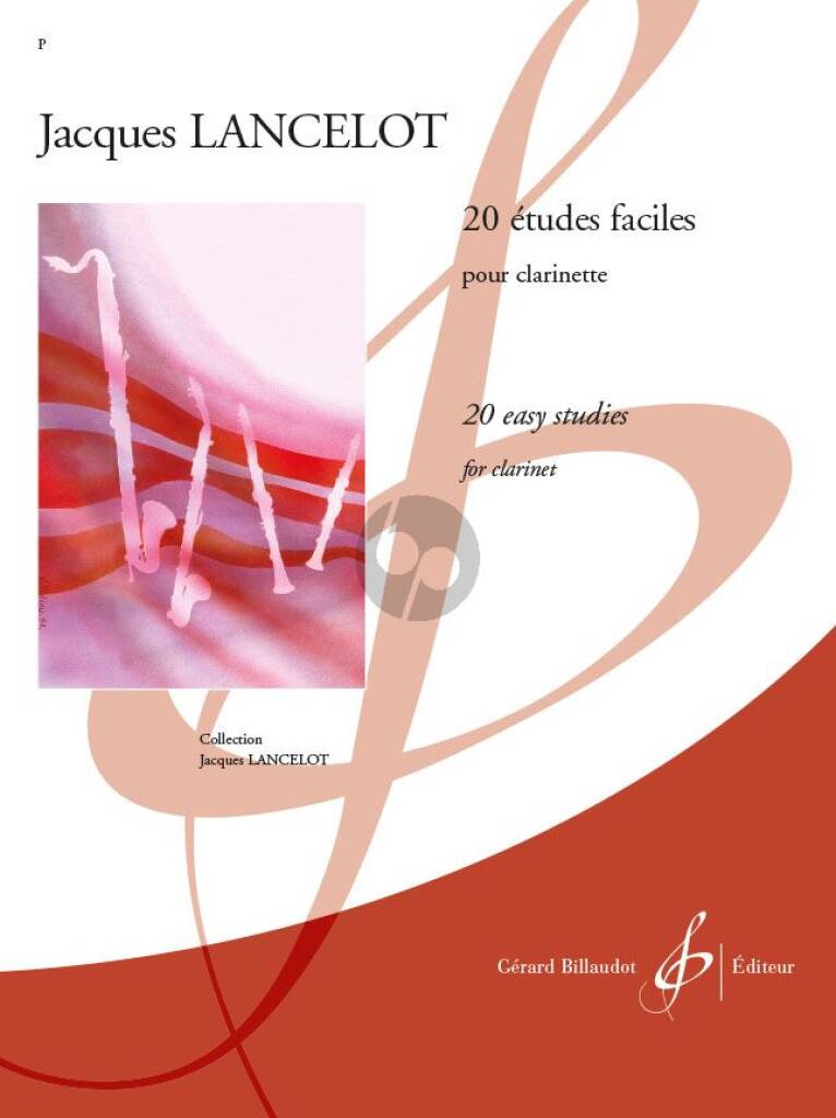 Vorderes Coverbild 20 Études faciles