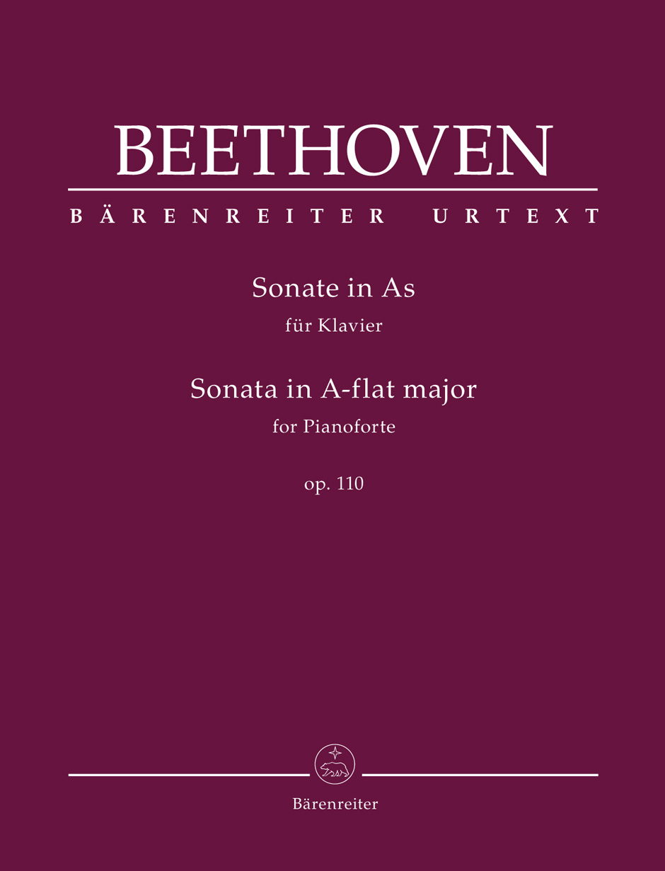 Vorderes Coverbild Sonate für Klavier As-Dur op. 110
