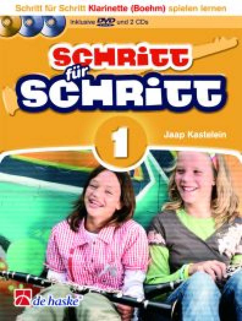 Vorderes Coverbild Schritt für Schritt 1 Klarinette (Boehm)