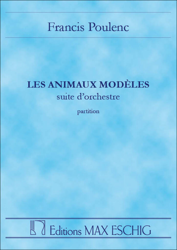 Vorderes Coverbild Les Animaux Modeles