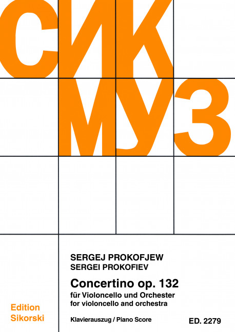 Anderes Coverbild Concertino für Violoncello und Orchester op. 132