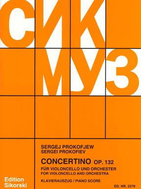 Vorderes Coverbild Concertino für Violoncello und Orchester op. 132