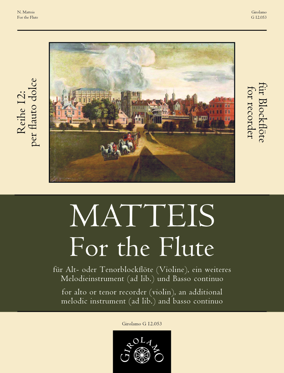 Vorderes Coverbild For the Flute