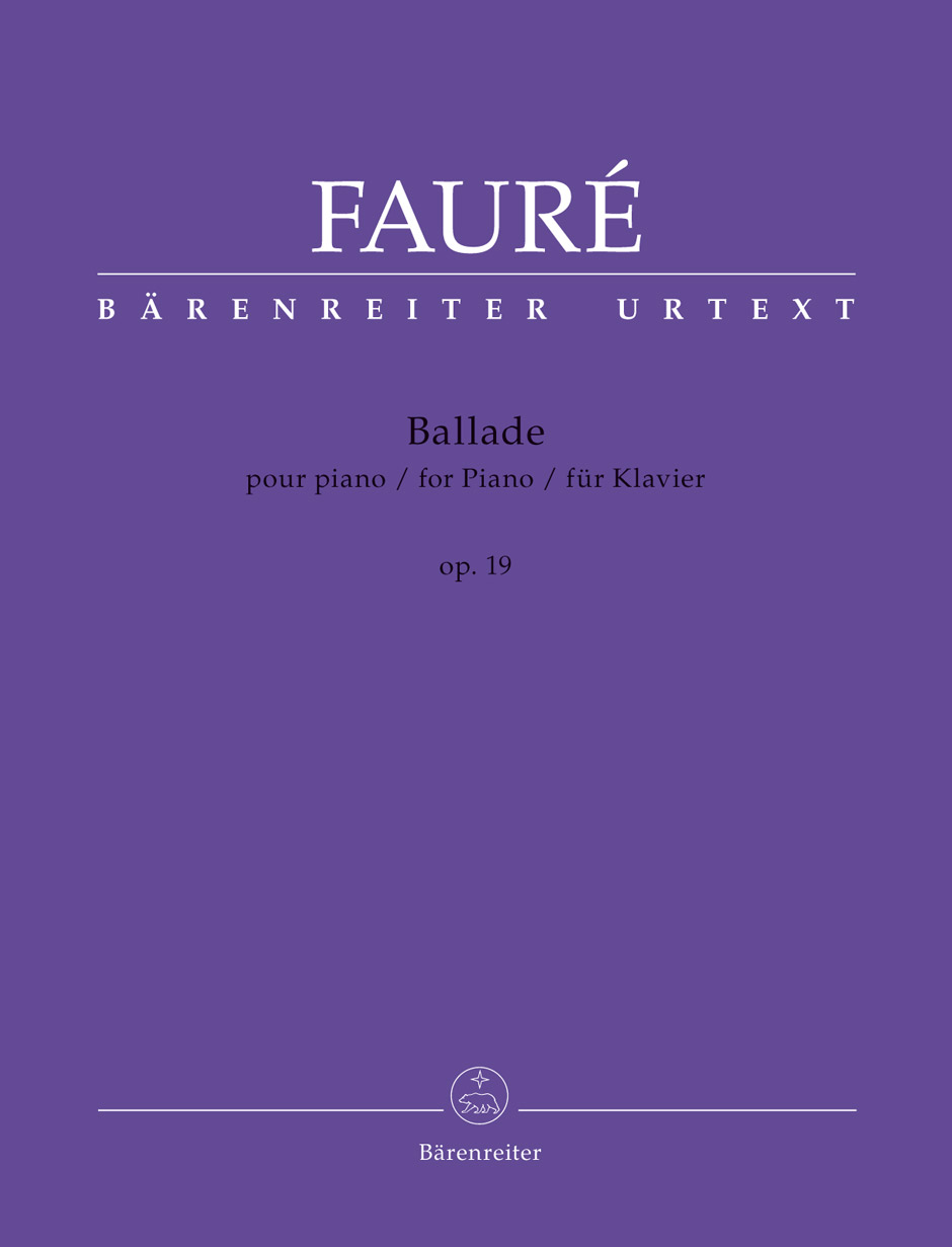 Vorderes Coverbild Ballade für Klavier op. 19 N 56a