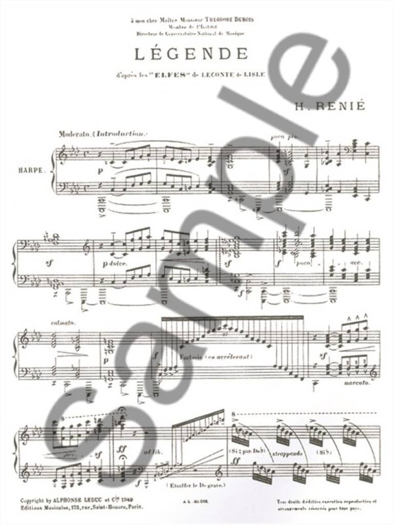 Anderes Coverbild Legende d'après les elfes de leconte de lisle