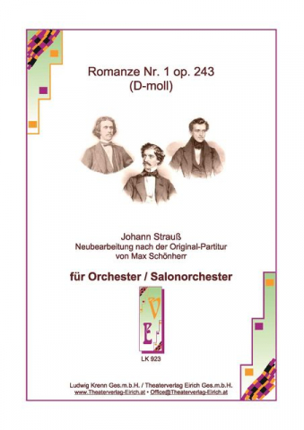 Vorderes Coverbild Romanze Nr. 1 in d-moll op. 243