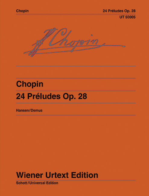 Vorderes Coverbild 24 Préludes op. 28