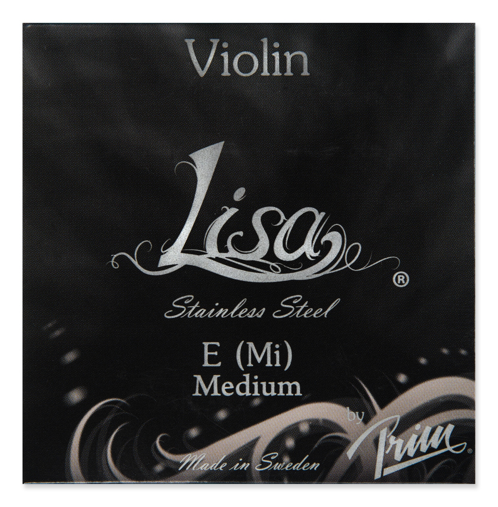 Vorderes Coverbild Prim Lisa Violine E, Edelstahl mit Kugel