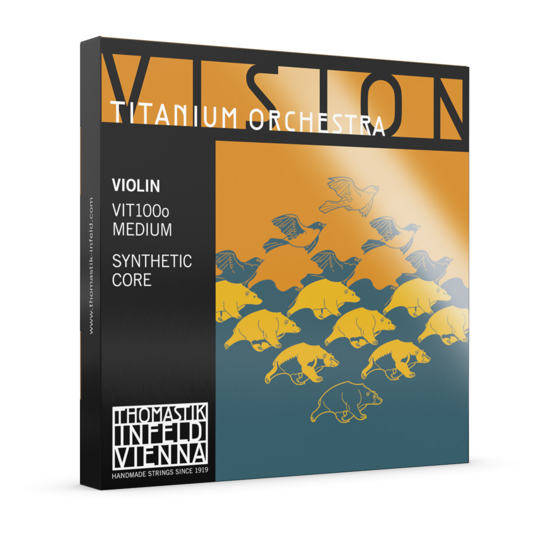 Vorderes Coverbild Thomastik-Infeld Vision Titanium Orchestra Violine E