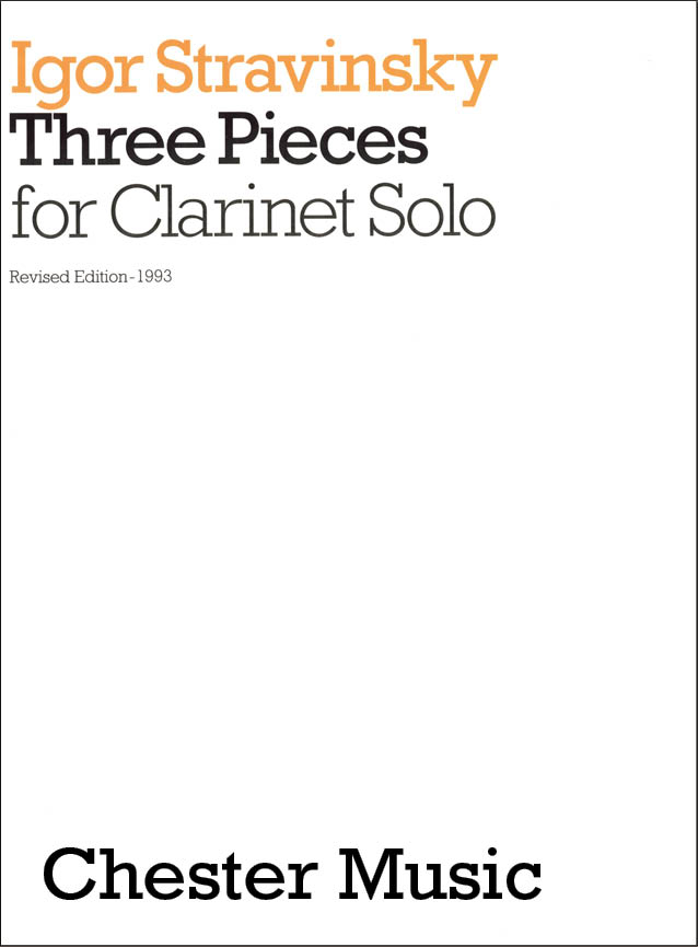 Anderes Coverbild 3 Pieces For Clarinet Solo