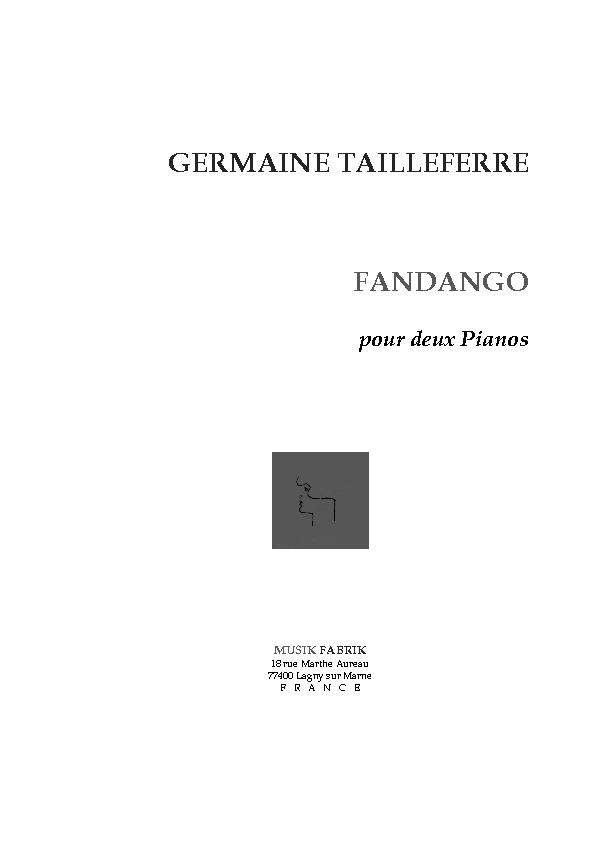 Vorderes Coverbild Fandango