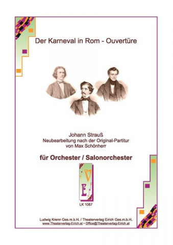 Vorderes Coverbild Der Karneval in Rom - Ouvertüre