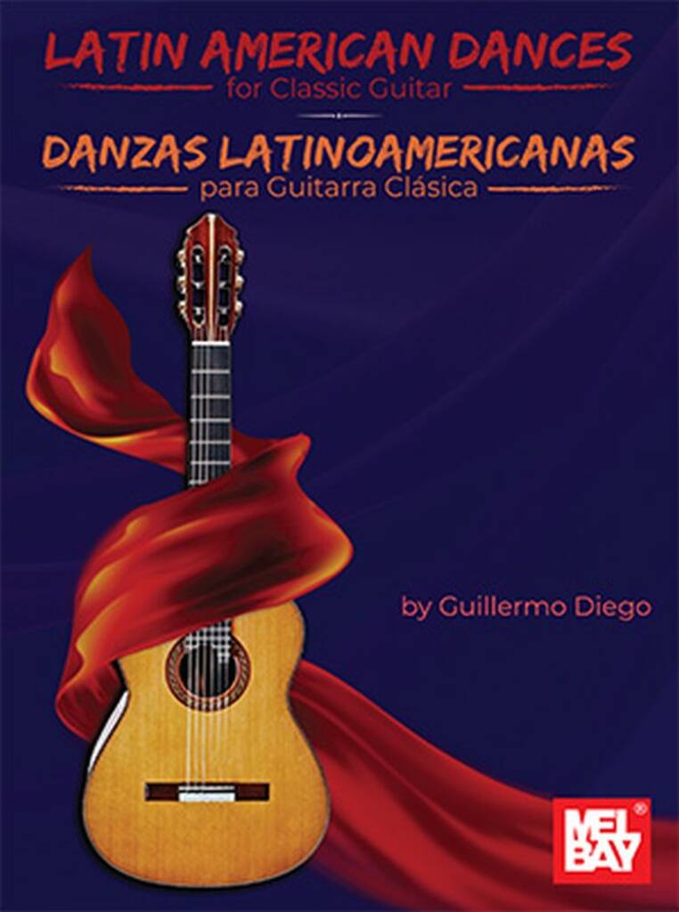 Vorderes Coverbild Latin American Dances for Classic Guitar