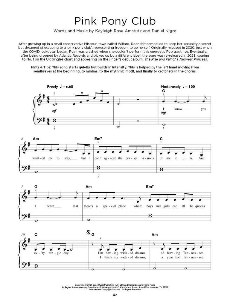 Anderes Coverbild Really Easy Piano: Chart Hits of 2024-2025