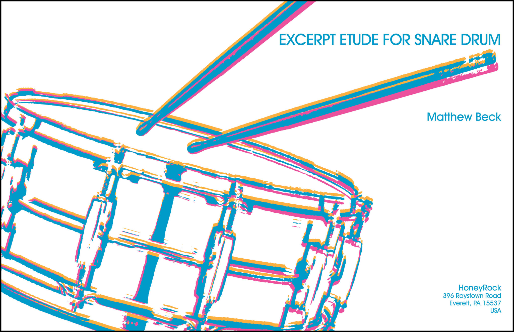 Vorderes Coverbild Excerpt Etude for Snare Drum
