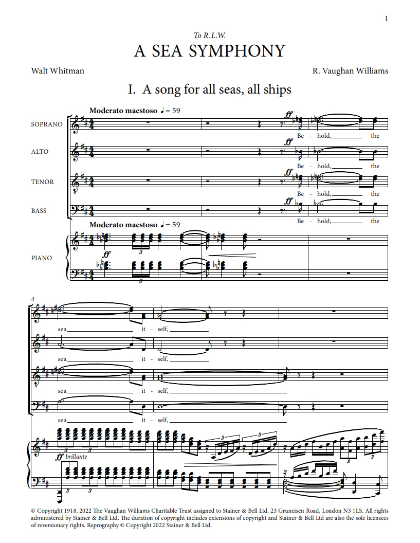Anderes Coverbild A Sea Symphony