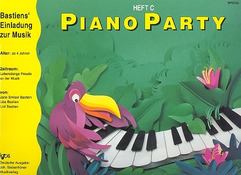 Vorderes Coverbild Piano Party - Schule Heft C