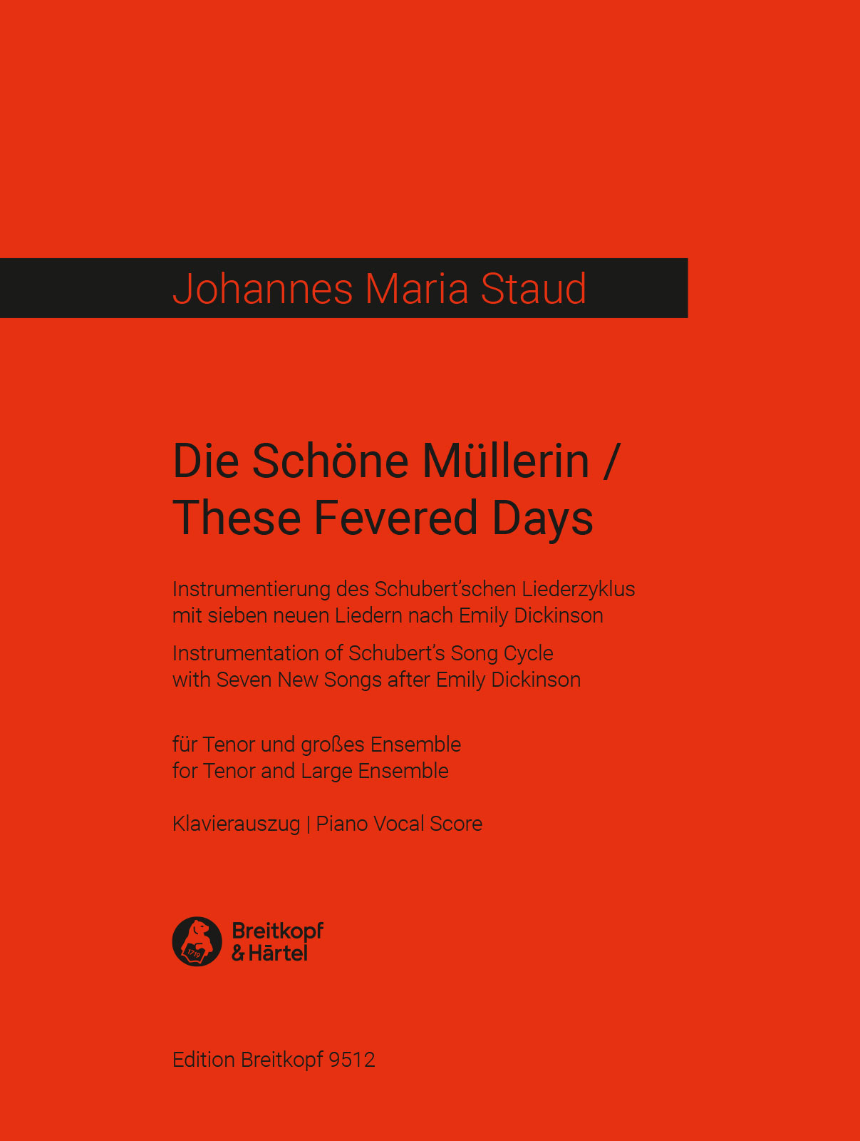 Vorderes Coverbild Die Schöne Müllerin / These Fevered Days