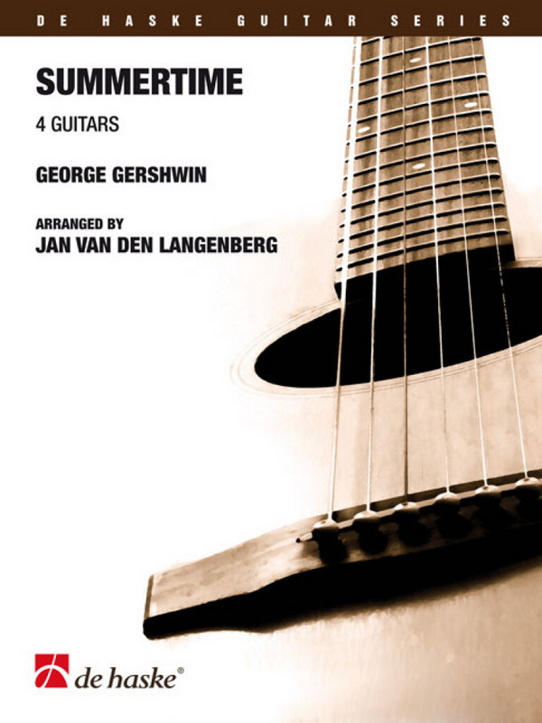 Vorderes Coverbild Summertime für 4 Gitarren