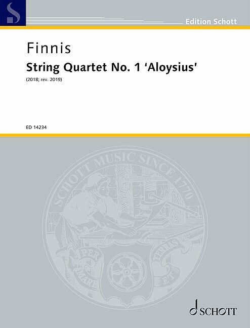 Vorderes Coverbild String Quartet No. 1 'Aloysius'