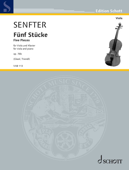 Vorderes Coverbild Fünf Stücke op. 76b