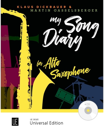 Vorderes Coverbild My Song Diary für Altsaxophon