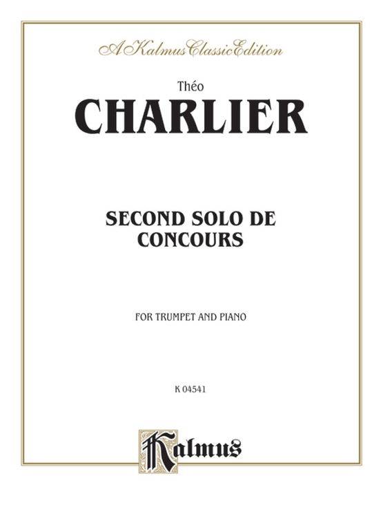 Vorderes Coverbild Second Solo de Concours