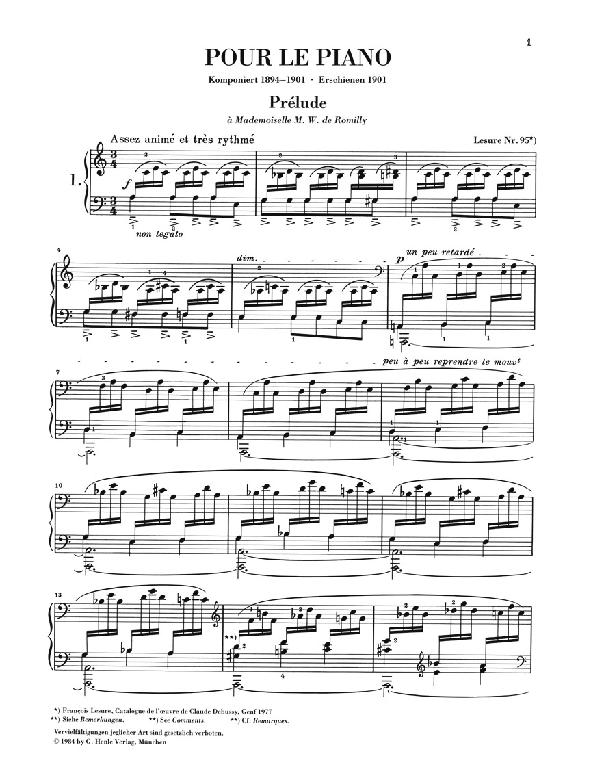 Anderes Coverbild Pour le Piano