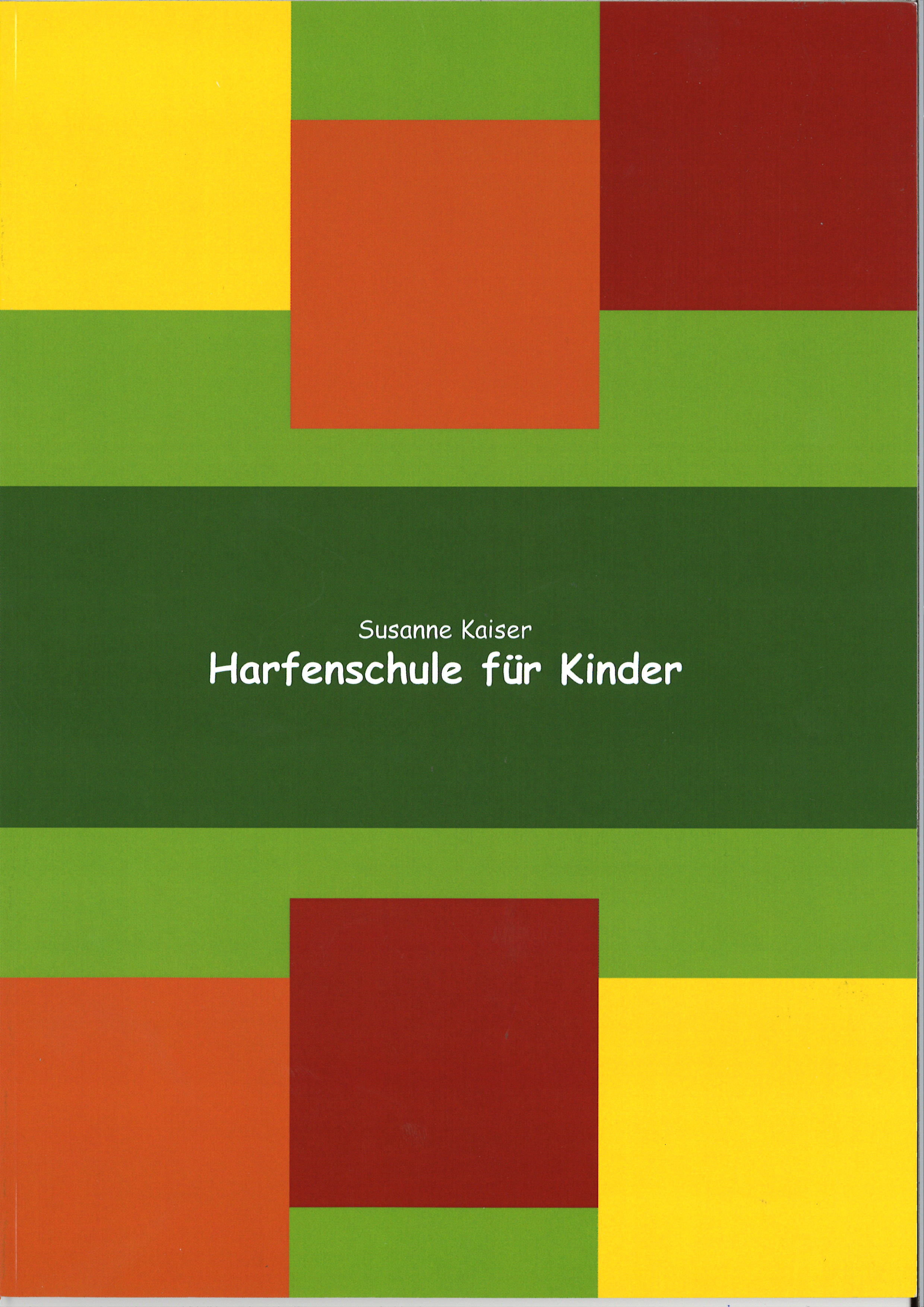 Vorderes Coverbild Harfenschule für Kinder